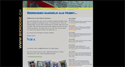 Desktop Screenshot of bierdose.ch